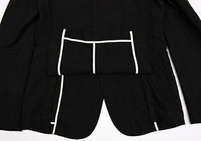COMME des GARCONS HOMME DEUX Black Pocket Jacket Size XS