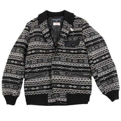 gim x COMME des GARCONS HOMME Nordic Padded Knit Jacket Size S