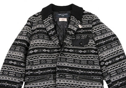gim x COMME des GARCONS HOMME Nordic Padded Knit Jacket Size S