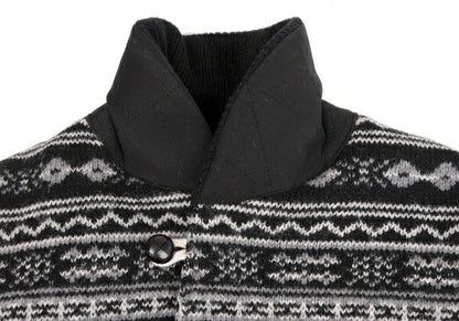 gim x COMME des GARCONS HOMME Nordic Padded Knit Jacket Size S