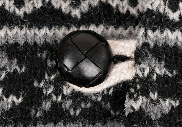 gim x COMME des GARCONS HOMME Nordic Padded Knit Jacket Size S