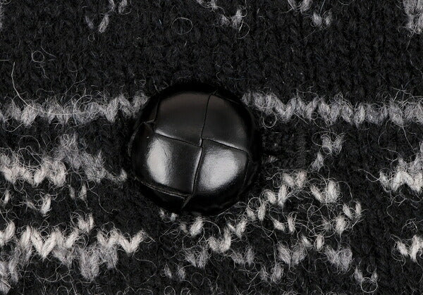 gim x COMME des GARCONS HOMME Nordic Padded Knit Jacket Size S