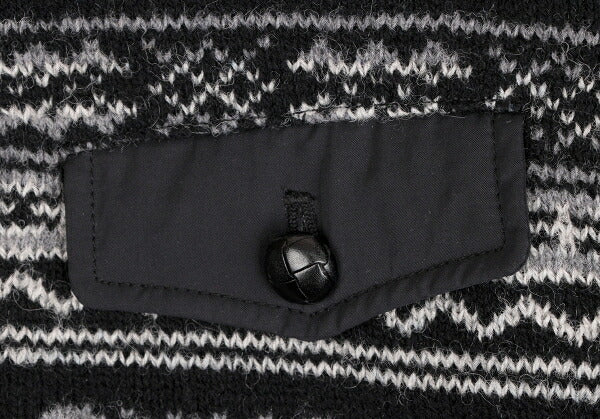 gim x COMME des GARCONS HOMME Nordic Padded Knit Jacket Size S