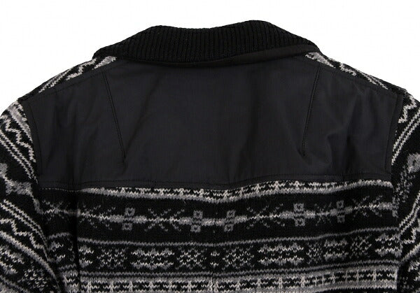 gim x COMME des GARCONS HOMME Nordic Padded Knit Jacket Size S