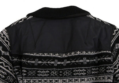 gim x COMME des GARCONS HOMME Nordic Padded Knit Jacket Size S