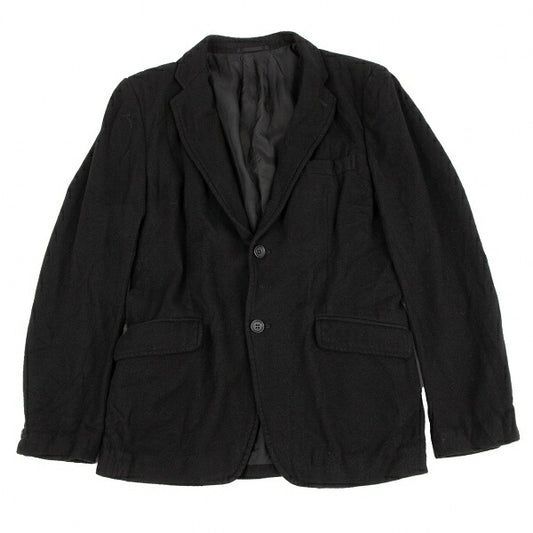 COMME des GARCONS HOMME Garment Dyed Jacket Black Size XS