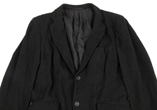 COMME des GARCONS HOMME Garment Dyed Jacket Black Size XS