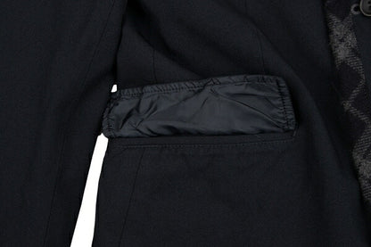 COMME des GARCONS HOMME Knit Piping Jacket Navy Size XS