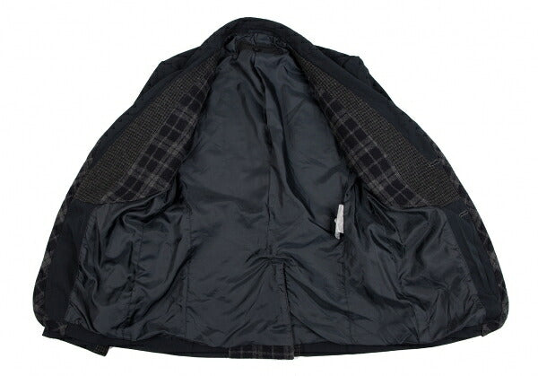COMME des GARCONS HOMME Knit Piping Jacket Navy Size XS