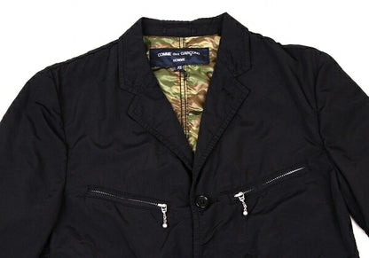 COMME des GARCONS HOMME Puckering Nylon Jacket Black Size XS