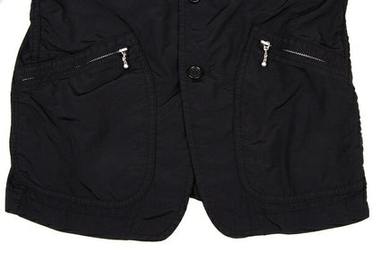 COMME des GARCONS HOMME Puckering Nylon Jacket Black Size XS