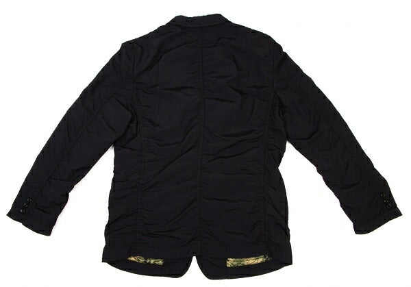 COMME des GARCONS HOMME Puckering Nylon Jacket Black Size XS