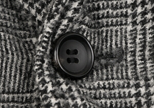 COMME des GARCONS HOMME Glen Check Jacket Black Size XS
