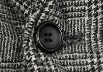 COMME des GARCONS HOMME Glen Check Jacket Black Size XS