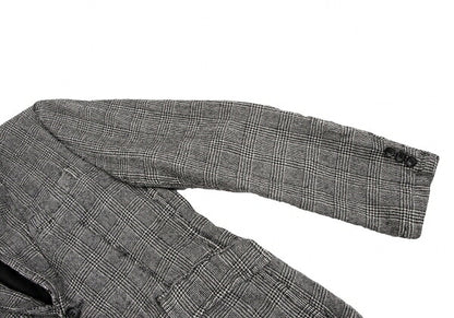 COMME des GARCONS HOMME Glen Check Jacket Black Size XS