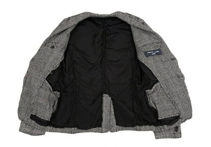 COMME des GARCONS HOMME Glen Check Jacket Black Size XS