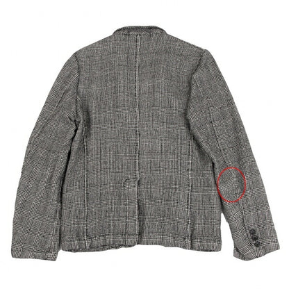 COMME des GARCONS HOMME Glen Check Jacket Black Size XS