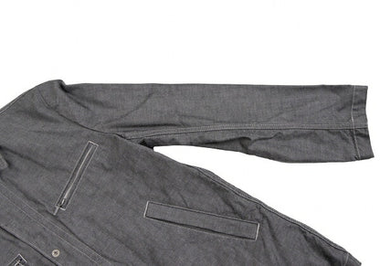 COMME des GARCONS HOMME Garment Dyed Zip Jacket Gray Size XS