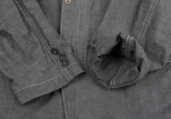 COMME des GARCONS HOMME Garment Dyed Zip Jacket Gray Size XS