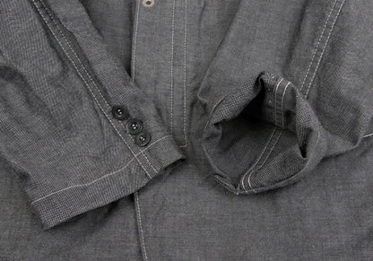 COMME des GARCONS HOMME Garment Dyed Zip Jacket Gray Size XS