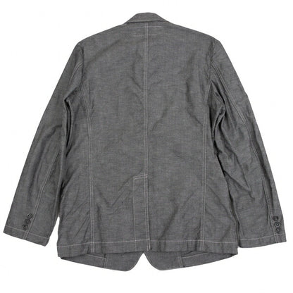 COMME des GARCONS HOMME Garment Dyed Zip Jacket Gray Size XS