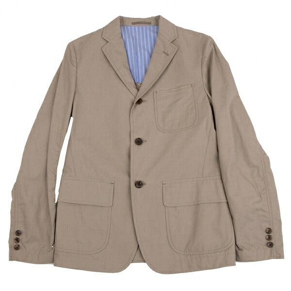 COMME des GARCONS HOMME Cotton Linen Jacket Beige Size XS