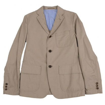 COMME des GARCONS HOMME Cotton Linen Jacket Beige Size XS