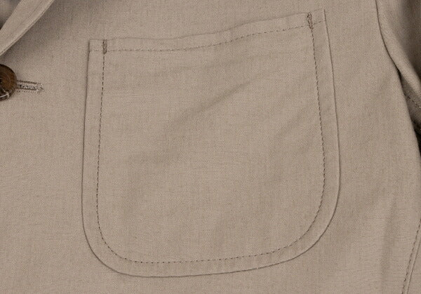COMME des GARCONS HOMME Cotton Linen Jacket Beige Size XS
