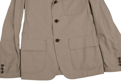 COMME des GARCONS HOMME Cotton Linen Jacket Beige Size XS