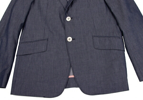 COMME des GARCONS HOMME Cotton Jacket Blue Size XS