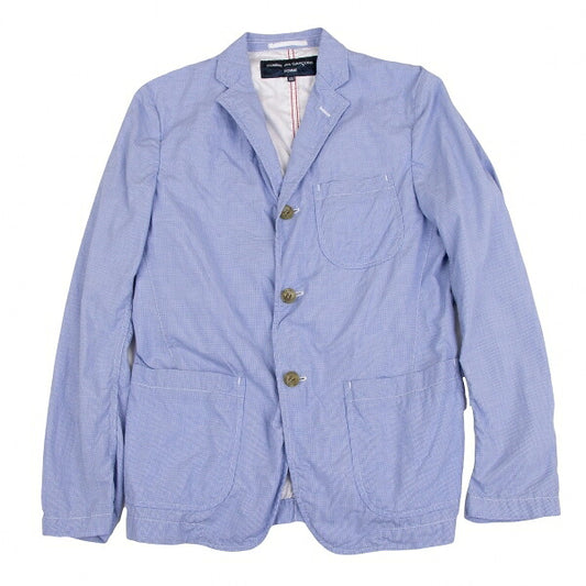 COMME des GARCONS HOMME Micro Check Shirt Jacket Size XS