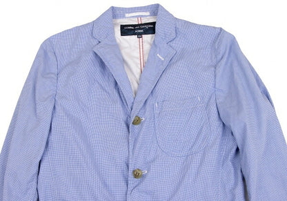 COMME des GARCONS HOMME Micro Check Shirt Jacket Size XS