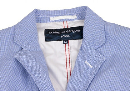 COMME des GARCONS HOMME Micro Check Shirt Jacket Size XS