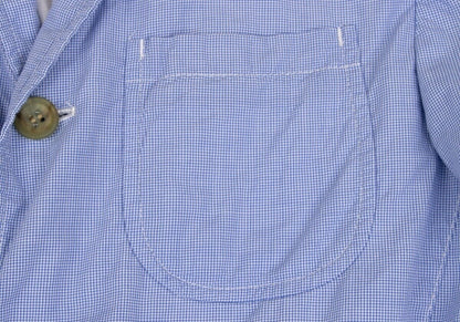 COMME des GARCONS HOMME Micro Check Shirt Jacket Size XS
