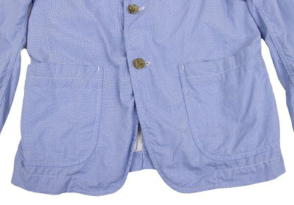 COMME des GARCONS HOMME Micro Check Shirt Jacket Size XS