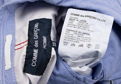 COMME des GARCONS HOMME Micro Check Shirt Jacket Size XS