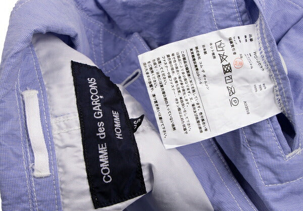 COMME des GARCONS HOMME Cotton Nylon Shirt Jacket Size XS