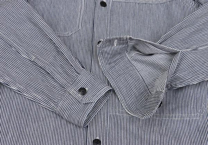 COMME des GARCONS HOMME Hickory Stripe Shirt Blue Size XS