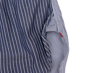 COMME des GARCONS HOMME Back Panel Stripe Shirt Blue Size XS