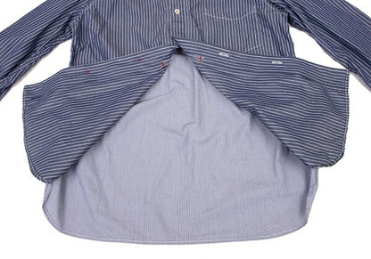 COMME des GARCONS HOMME Back Panel Stripe Shirt Blue Size XS