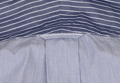 COMME des GARCONS HOMME Back Panel Stripe Shirt Blue Size XS