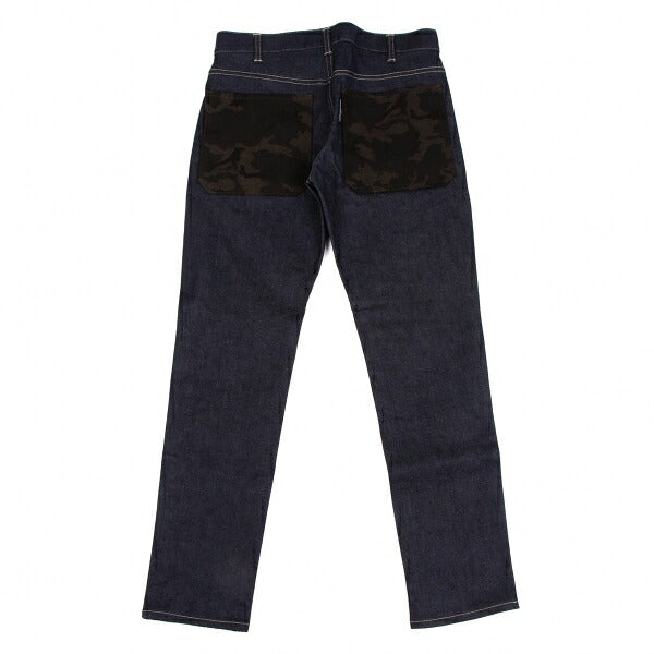 COMME des GARCONS HOMME Camo Pocket Denim Indigo Size XS