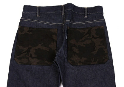 COMME des GARCONS HOMME Camo Pocket Denim Indigo Size XS