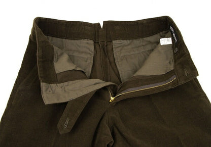 ISSEY MIYAKE MEN Khaki Stretch Cotton Tapered Pants Size 2