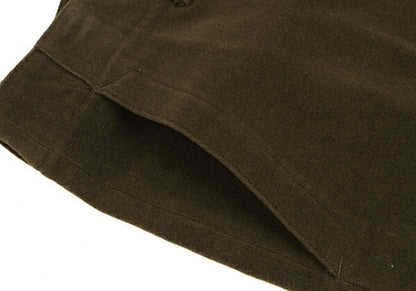 ISSEY MIYAKE MEN Khaki Stretch Cotton Tapered Pants Size 2