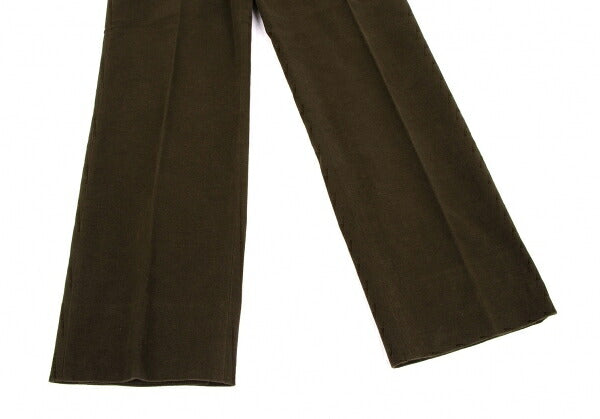 ISSEY MIYAKE MEN Khaki Stretch Cotton Tapered Pants Size 2