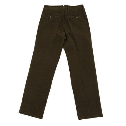 ISSEY MIYAKE MEN Khaki Stretch Cotton Tapered Pants Size 2