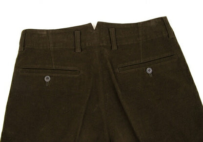 ISSEY MIYAKE MEN Khaki Stretch Cotton Tapered Pants Size 2