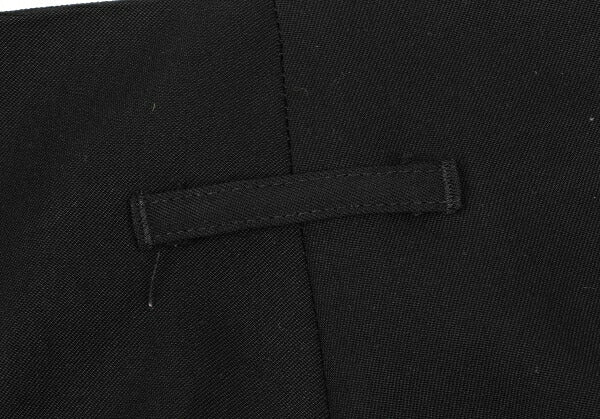 Jean Paul GAULTIER FEMME Wool Rayon Side Pants Black Size 40