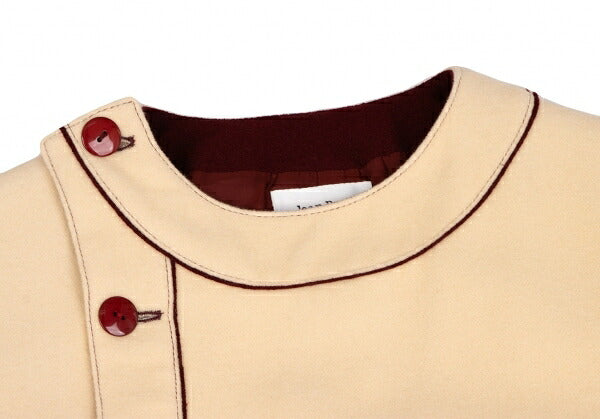 Jean Paul GAULTIER FEMME Angora Wool Coat Beige Size 40